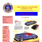 October 2014 Newsletter